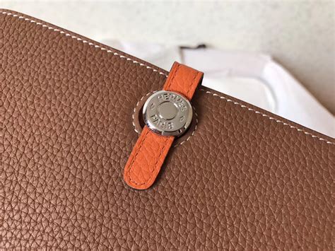 hermes dogon wallet fake